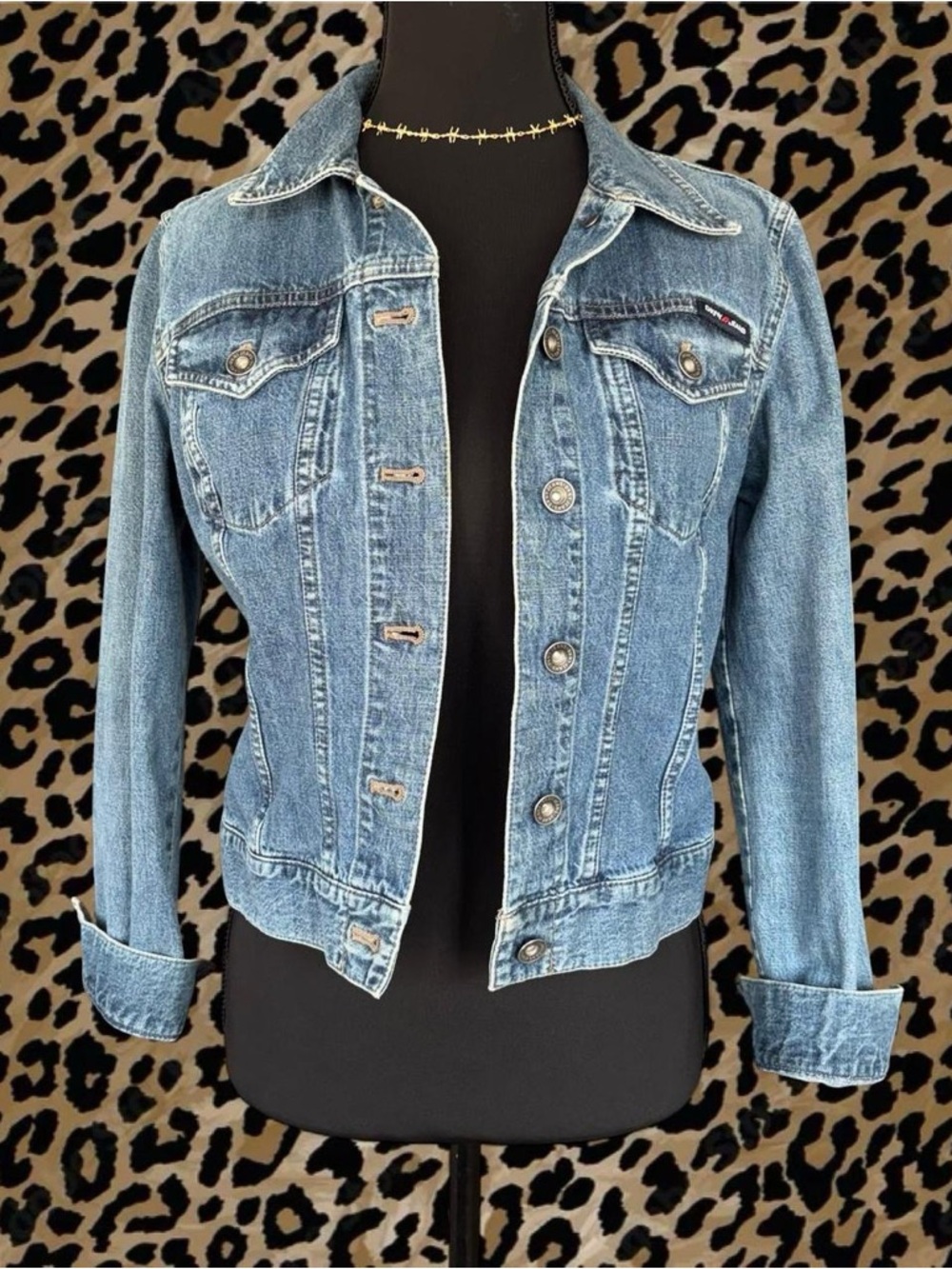 DKNY Light Blue Women's Denim Jacket